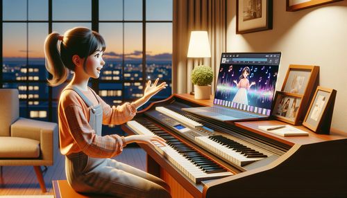 【ピアノ学習の新時代】自宅で楽しむオンラインピアノレッスン
