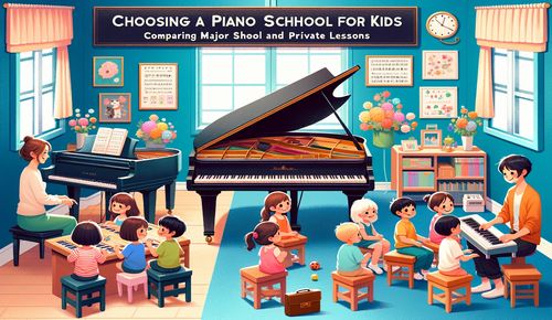 【子供向けピアノ教室の選び方】大手と個人教室を徹底比較！