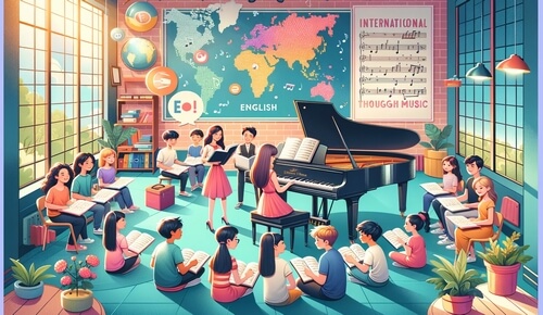 英語で音楽を学ぶ！多彩なピアノ教室の魅力とは？