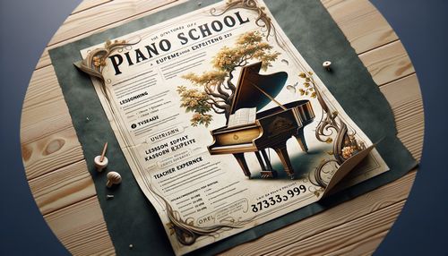 ピアノ教室の集客を成功させる！目を引くチラシ作りのステップ